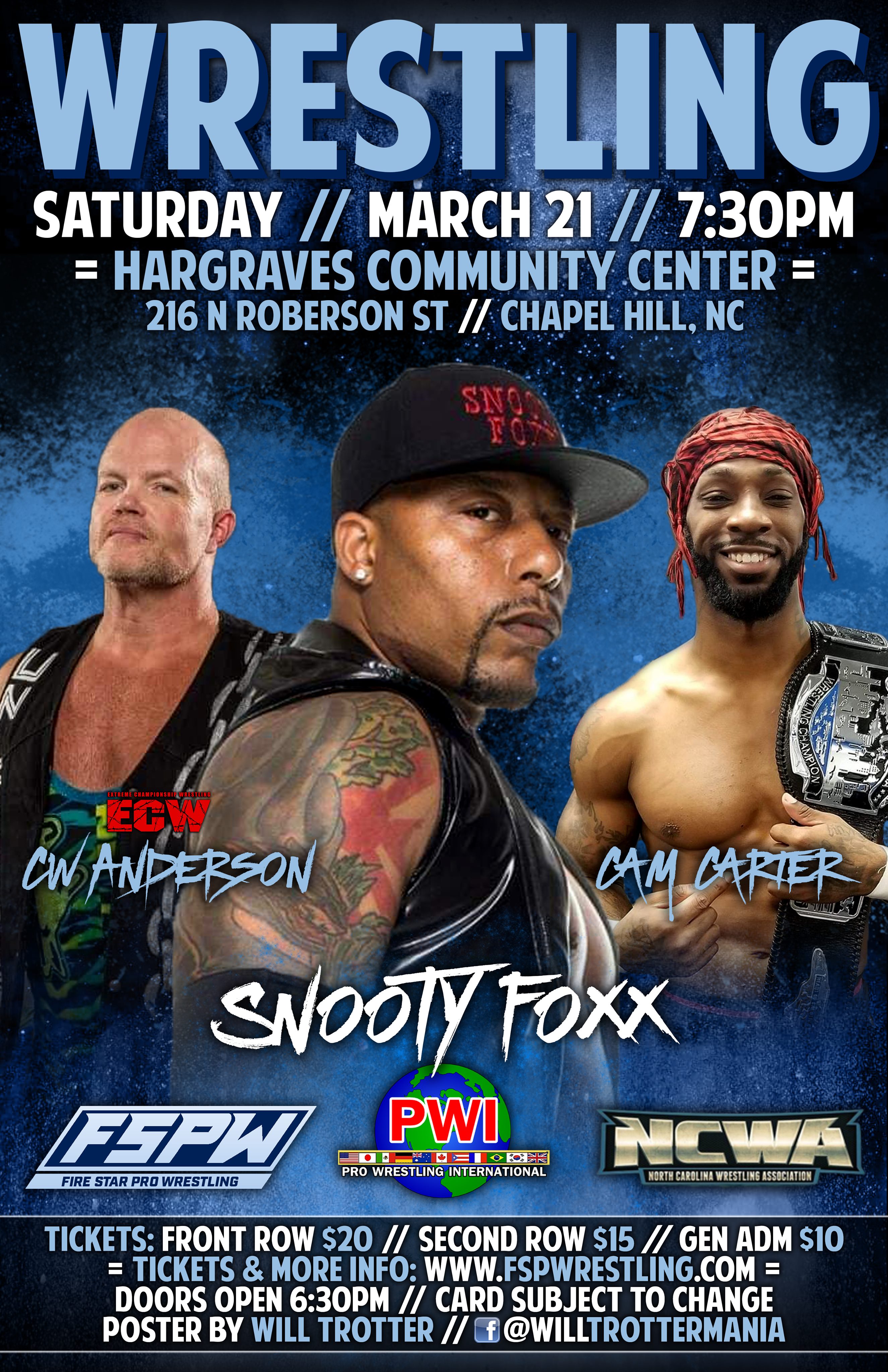 FSPW Fire Star Pro Wrestling Greensboro, North Carolina